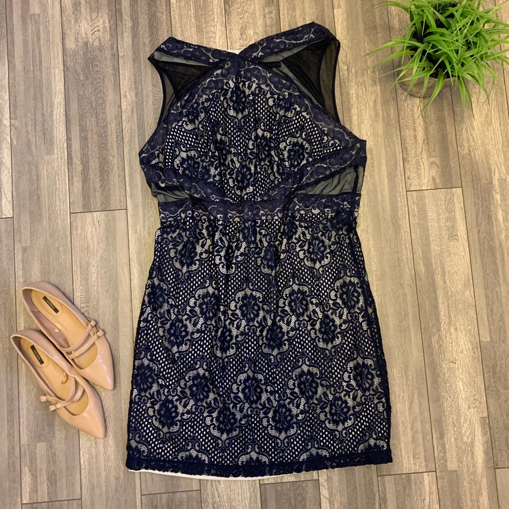 Cocktail dress, blue (size 22)